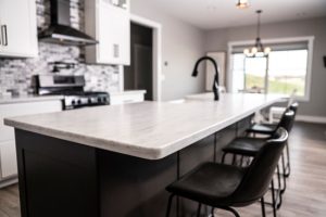 Solid Surface Kitchen Island